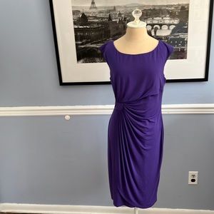 Dressbarn purple dress size 12